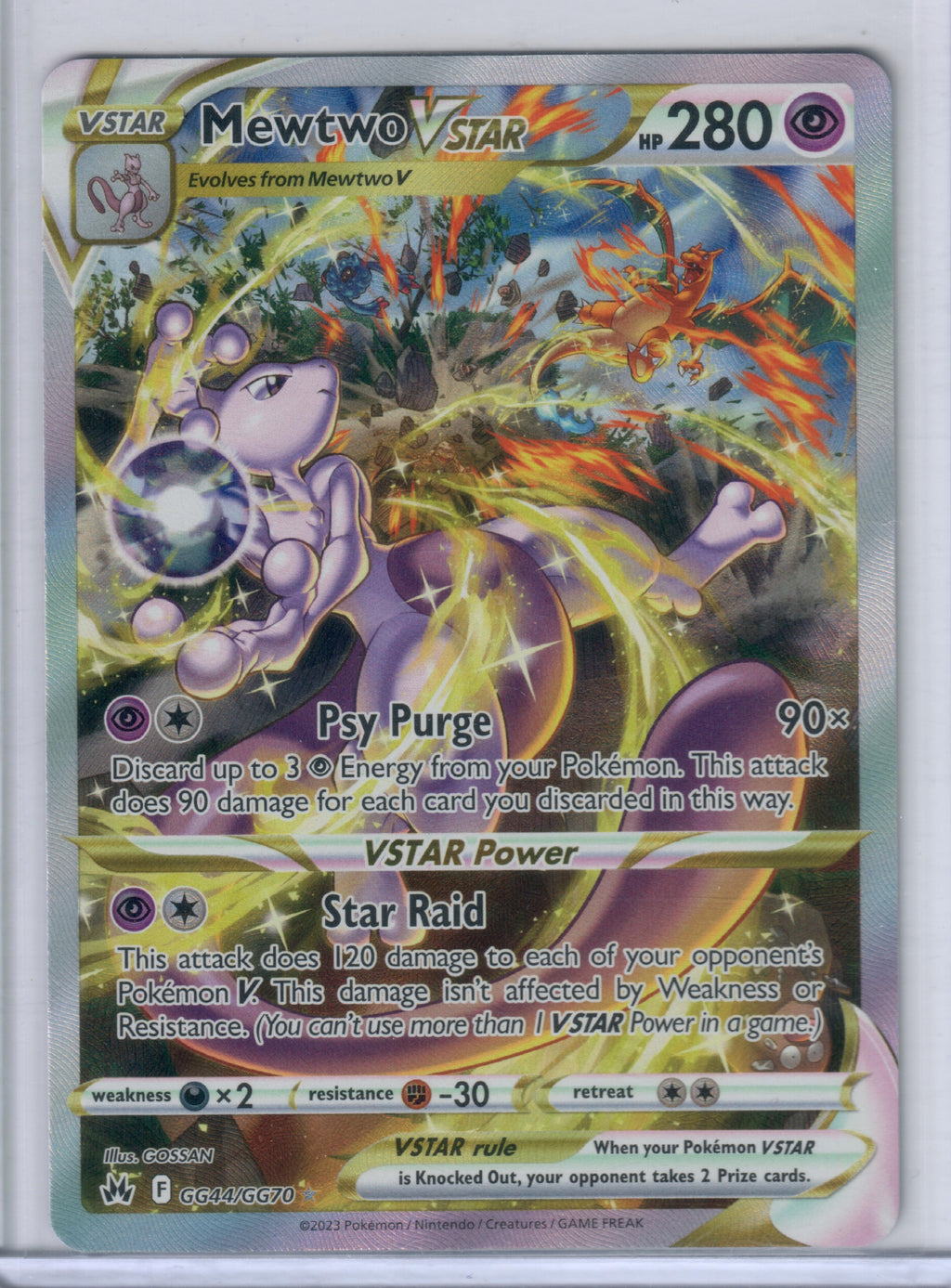Mewtwo VSTAR - Crown Zenith: Galarian Gallery (CRZ:GG) — Pokemon