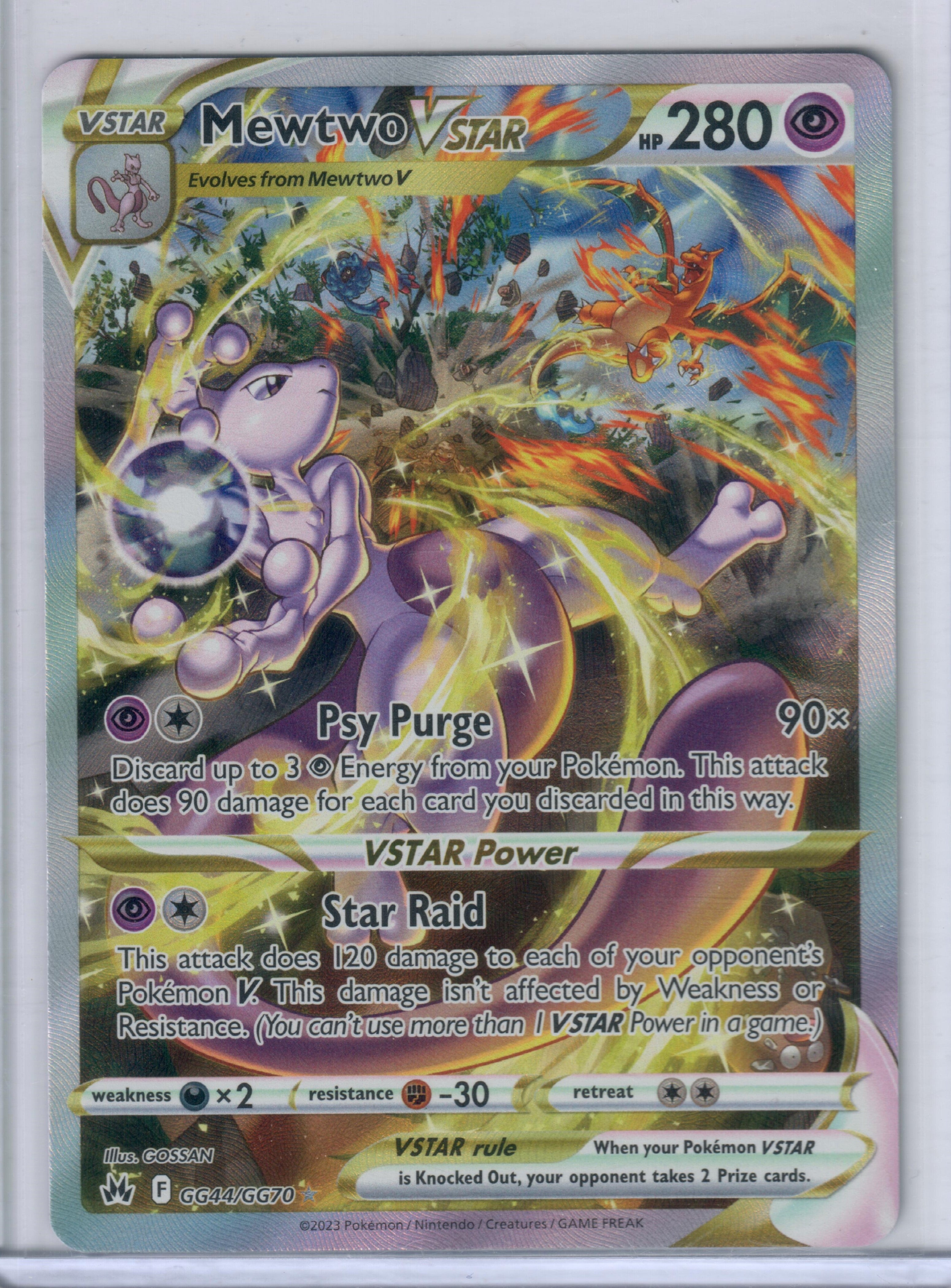 Mewtwo VSTAR - Crown Zenith: Galarian Gallery (CRZ:GG) — Pokemon