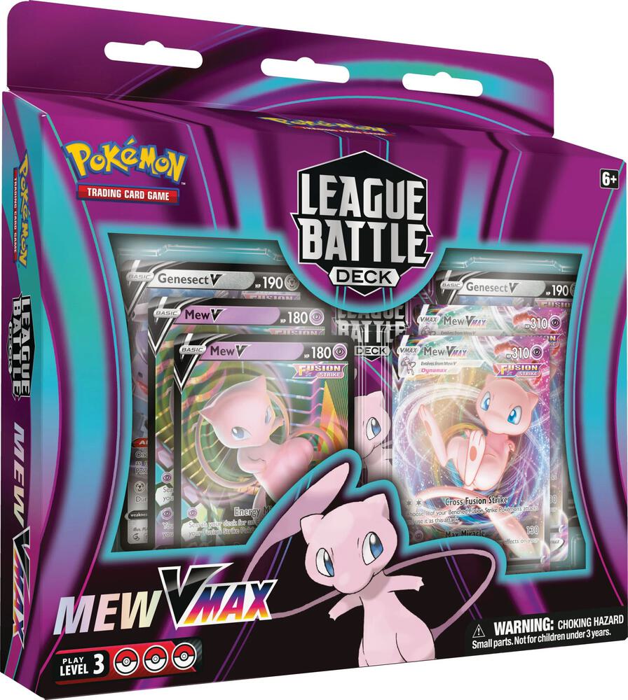 League Battle Deck [Mew VMAX] - SWSH08: Fusion Strike (SWSH08) — Trading Cards