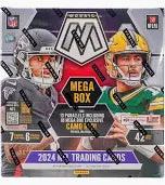 2024 Panini Mosaic Football Mega Box — Sports Trading Cards