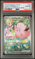 2025 Pokemon JTG En Special Illustration Rare #184 Lillie's Clefairy Ex PSA 10
