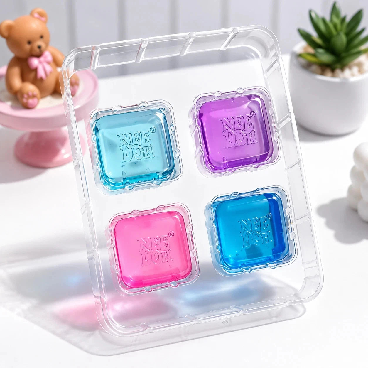 NeeDoh Nice Ice Baby 4-Pack Mini