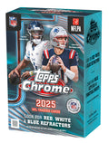 2025 Topps Chrome Football Value Box — Sports Trading Cards
