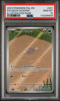 2023 POKEMON PAL EN-PALDEA EVOLVED #221 PALDEAN WOOPER ILLUSTRATION RARE PSA 10