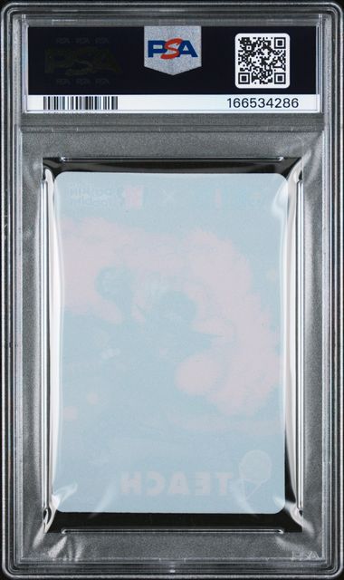 2025 ONE PIECE X BASKIN ROBBINS ONE PIECE CAMPAIGN COLLECTION CARDS MARSHALL D. TEACH PSA 10
