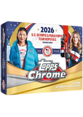 2026 Topps Chrome U.S. Winter Olympics & Paralympic Team Hopefuls Hobby Box — Trading Cards