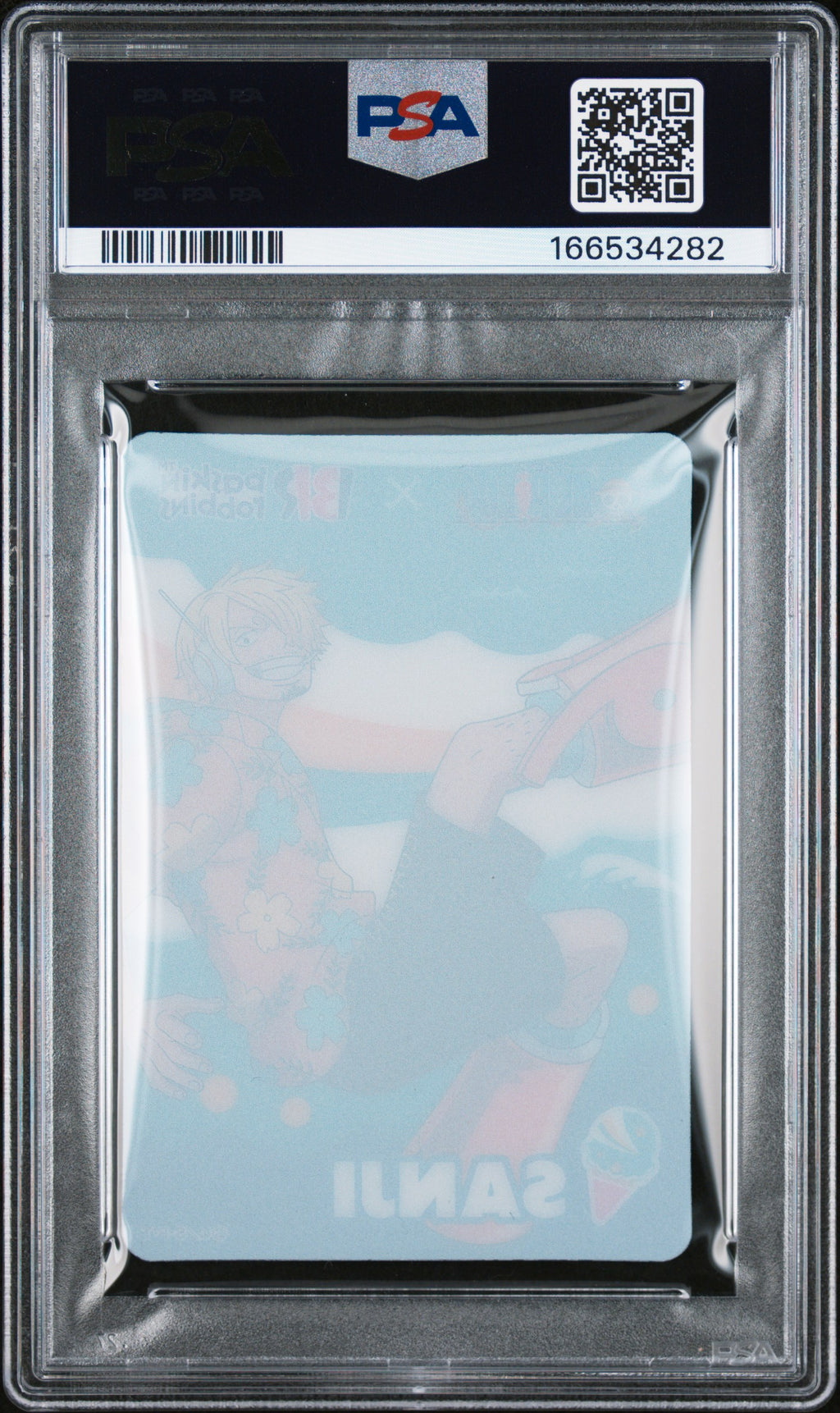 2025 ONE PIECE X BASKIN ROBBINS ONE PIECE CAMPAIGN COLLECTION CARDS SANJI PSA 10