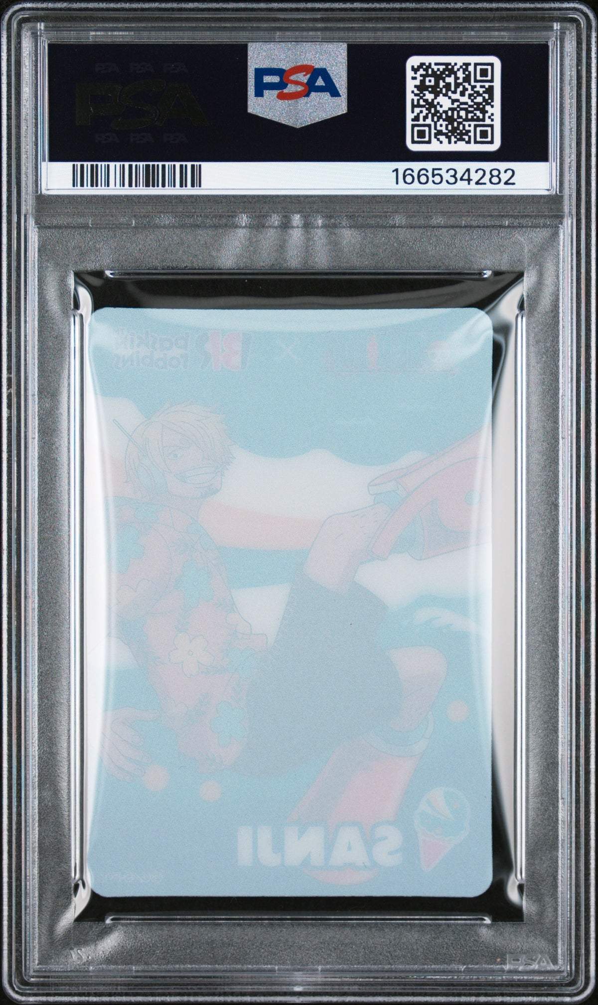 2025 ONE PIECE X BASKIN ROBBINS ONE PIECE CAMPAIGN COLLECTION CARDS SANJI PSA 10
