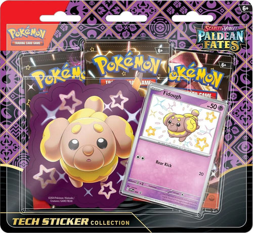 Paldean Fates Tech Sticker Collection 3 Pack - SV: Paldean Fates (PAF) — Pokemon