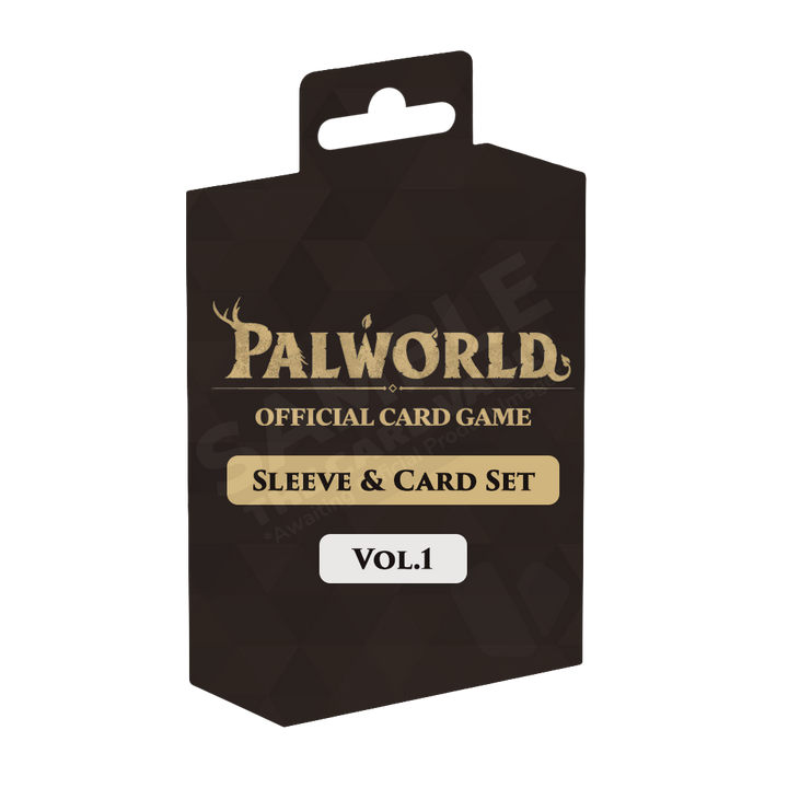 Palworld Official Card Game Sleeve & Card Set Vol. 1