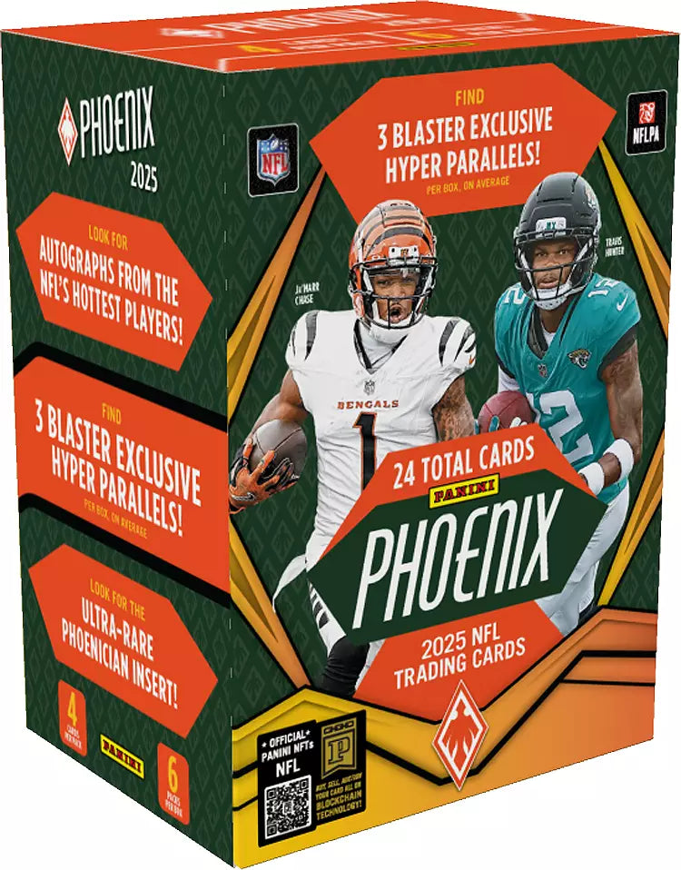 2025 Panini Phoenix Football Blaster Box — Sports Trading Cards