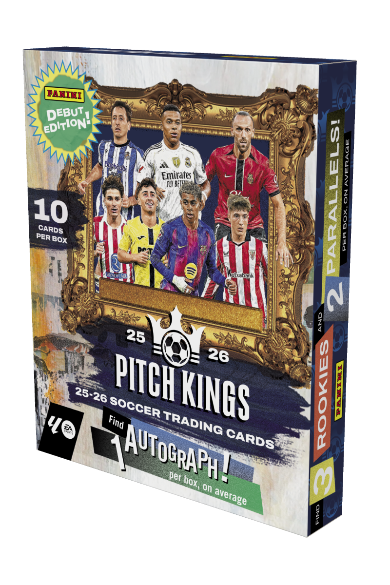 2025-26 Panini Pitch Kings Soccer Hobby International Box — Sports Trading Cards