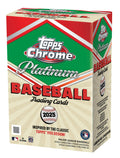2025 Topps Chrome Platinum Anniversary Baseball Blaster Box — Sports Trading Cards