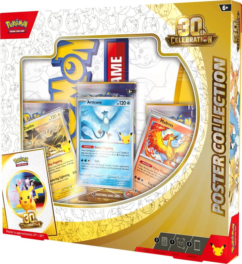 Pokemon 30th Celebration Poster Collection - ME: 30th Celebration (30C)