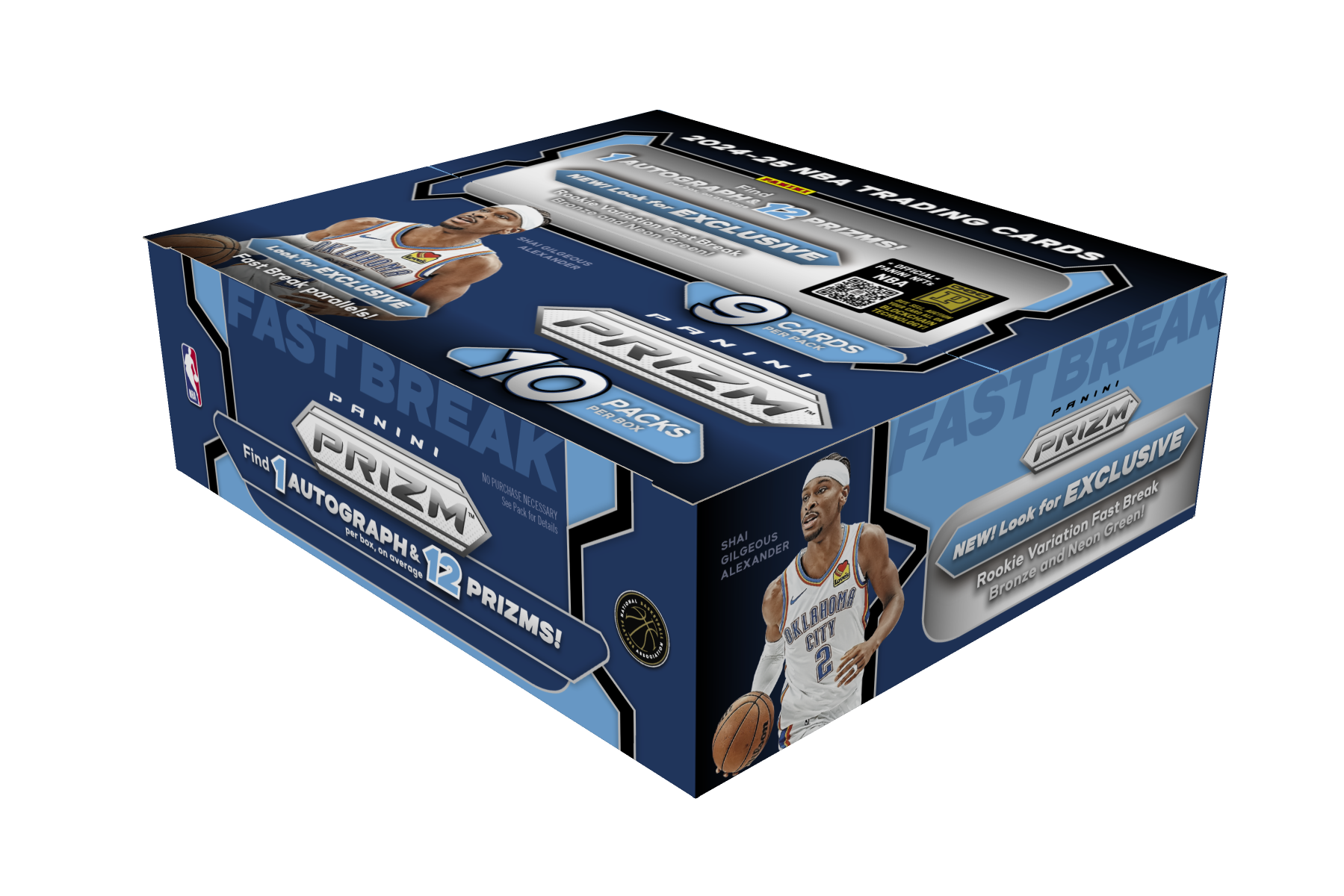 2024/25 Panini Prizm Basketball Fast Break Box — Sports Trading Cards