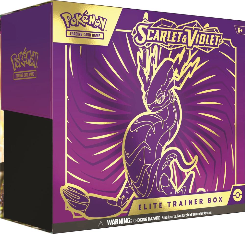 Pokemon Scarlet & Violet Elite Trainer Box [Miraidon] — Trading Cards