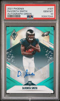 2021 Panini Phoenix - Rookie #107 Auto Green Devonta Smith (RC) PSA 10