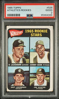 1965 Topps #526 Jim Hunter Rookie Card PSA 2