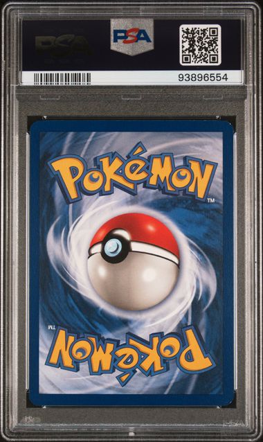 1999 POKEMON FOSSIL #14 RAICHU-HOLO 1ST EDITION PSA 8