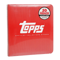 Topps Official Collectors Binder - Red — Supplies