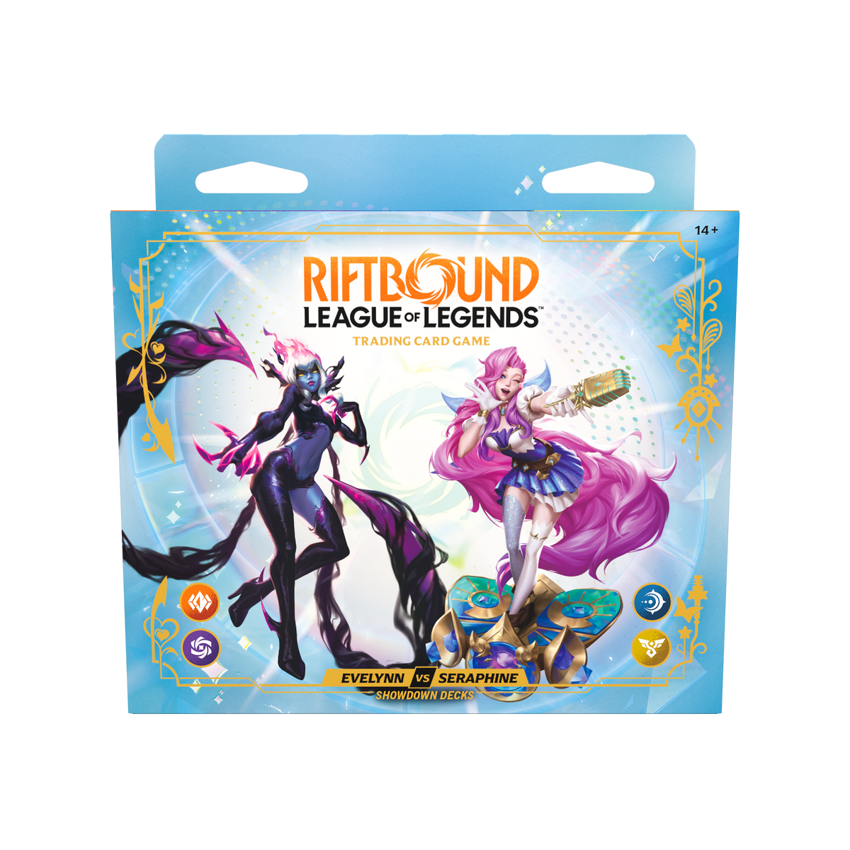 Riftbound Radiance Evelynn vs Seraphine Showdown Decks