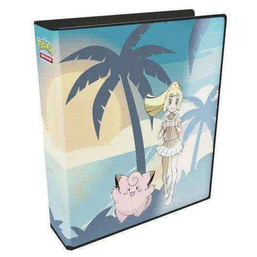 Ultra Pro Pokemon Trading Card Game Lillie and Clefairy 9-Pocket RING BINDER