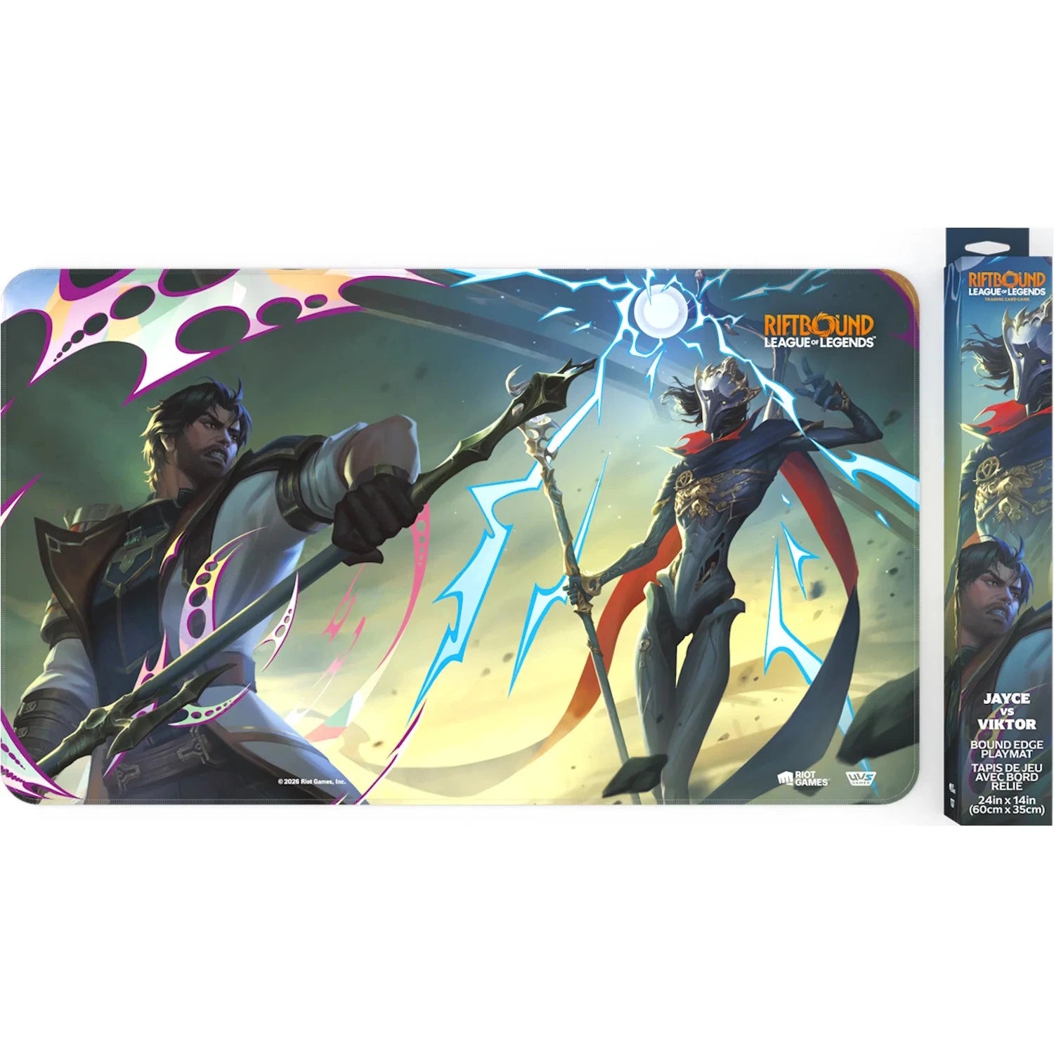 Riftbound League of Legends TCG: Vendetta Playmat #2 (Jayce vs Viktor)