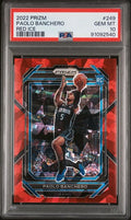 2022 PANINI PRIZM #249 PAOLO BANCHERO RED ICE PSA 10