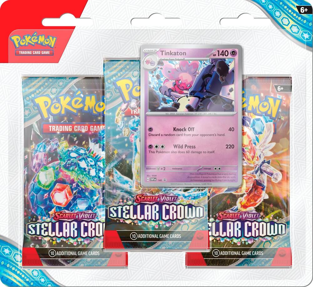 Stellar Crown 3 Pack Blisters — Trading Cards
