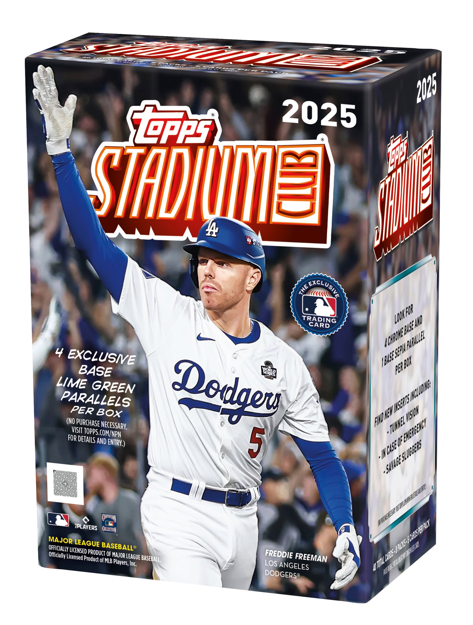 2025 Topps Stadium Club Baseball Factory Sealed Value Box — Sports Trading Cards