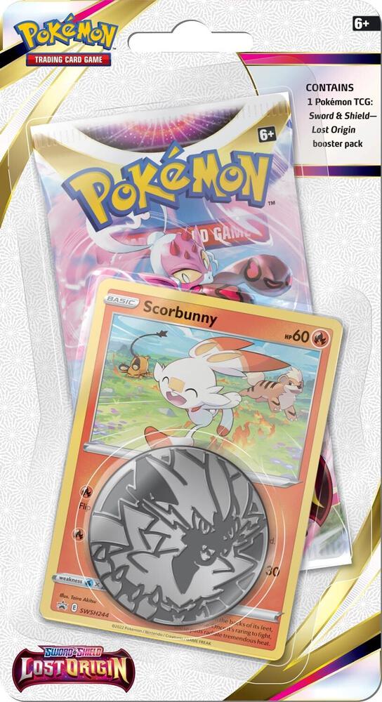 Lost Origin Single Pack Blister - Scorbunny — Trading Cards