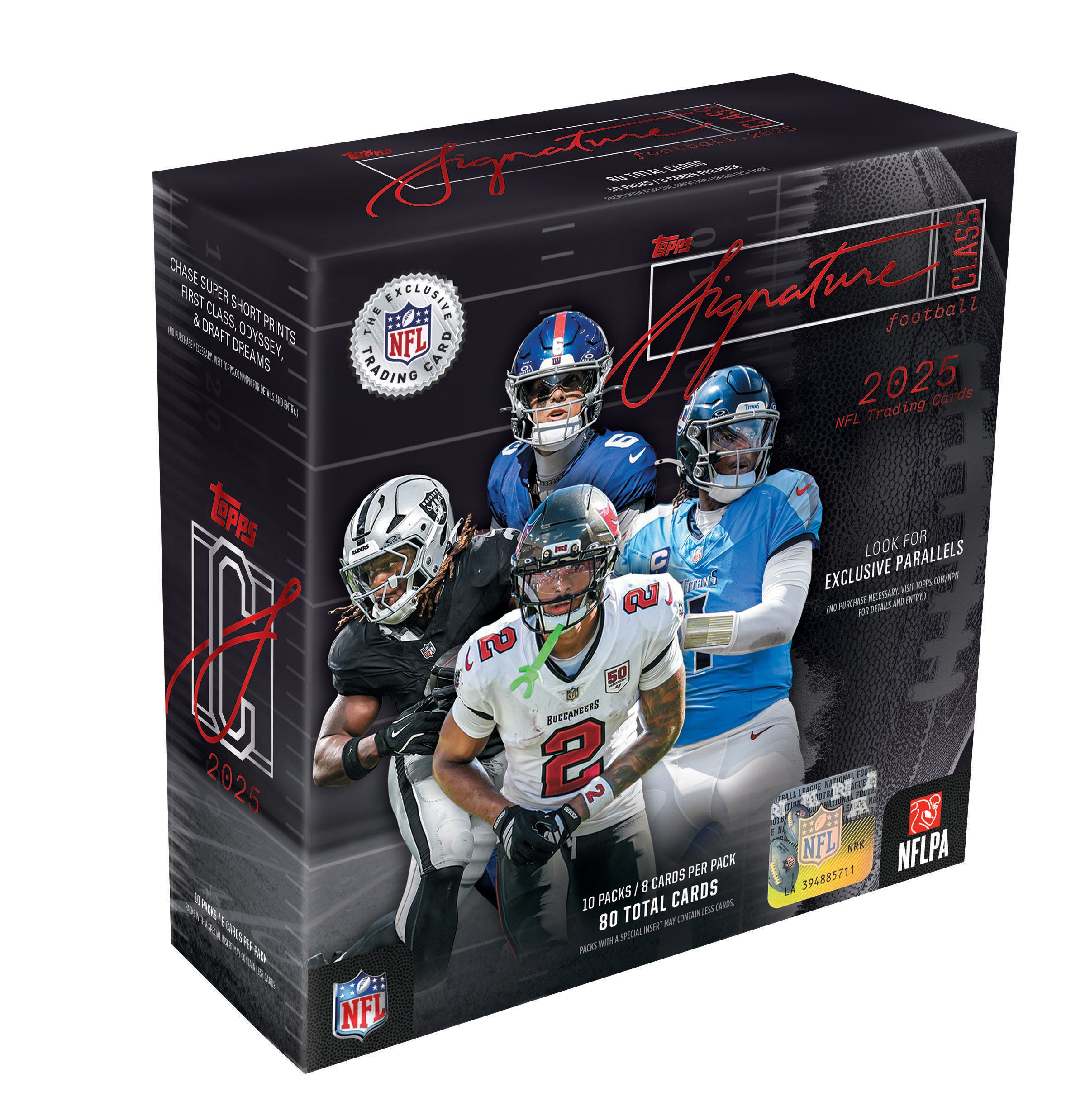 2025 Topps Signature Class Football Mega Box — Sports Trading Cards