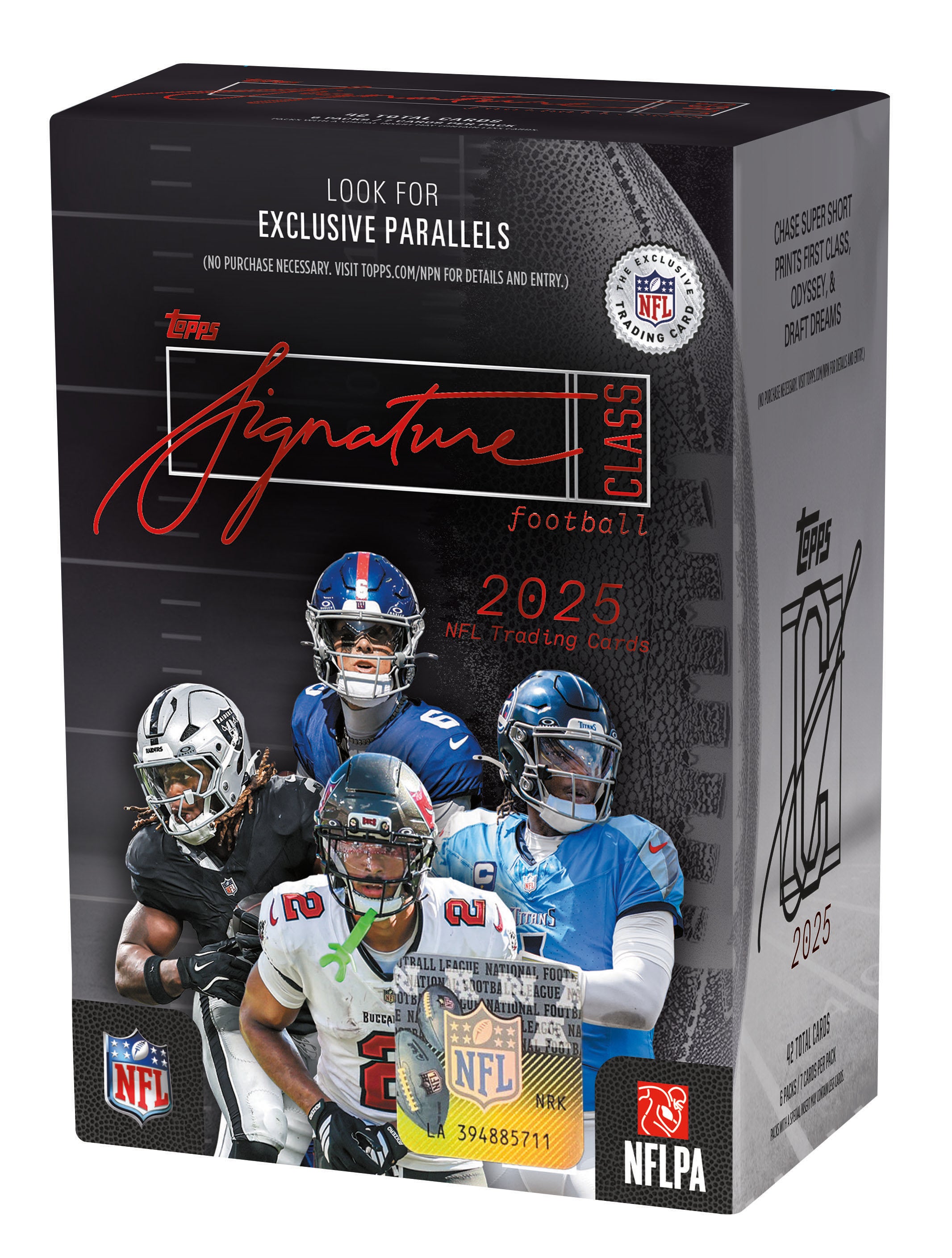 2025 Topps Signature Class Football Blaster Box — Sports Trading Cards