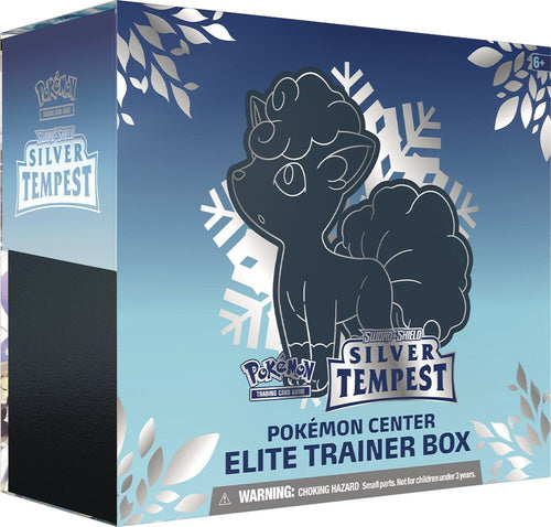 Silver Tempest Pokemon Center Elite Trainer Box (Exclusive) - SWSH12: Silver Tempest (SWSH12) — Trading Cards