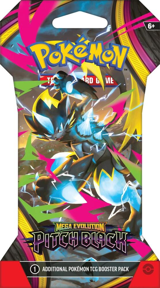Pitch Black Sleeved Booster Pack (ME05) — Trading Cards