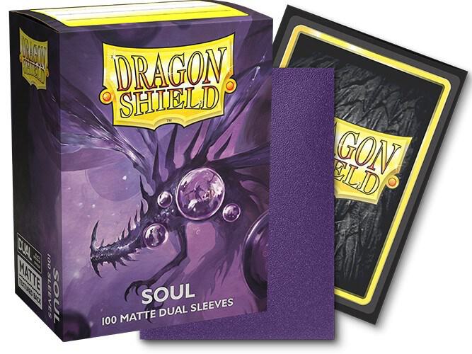 Dragon Shield 100 Count Box Matte Soul Purple - Dragon Shield Card Sleeves — Supplies