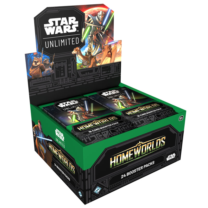 Star Wars: Unlimited Homeworlds Booster Display
