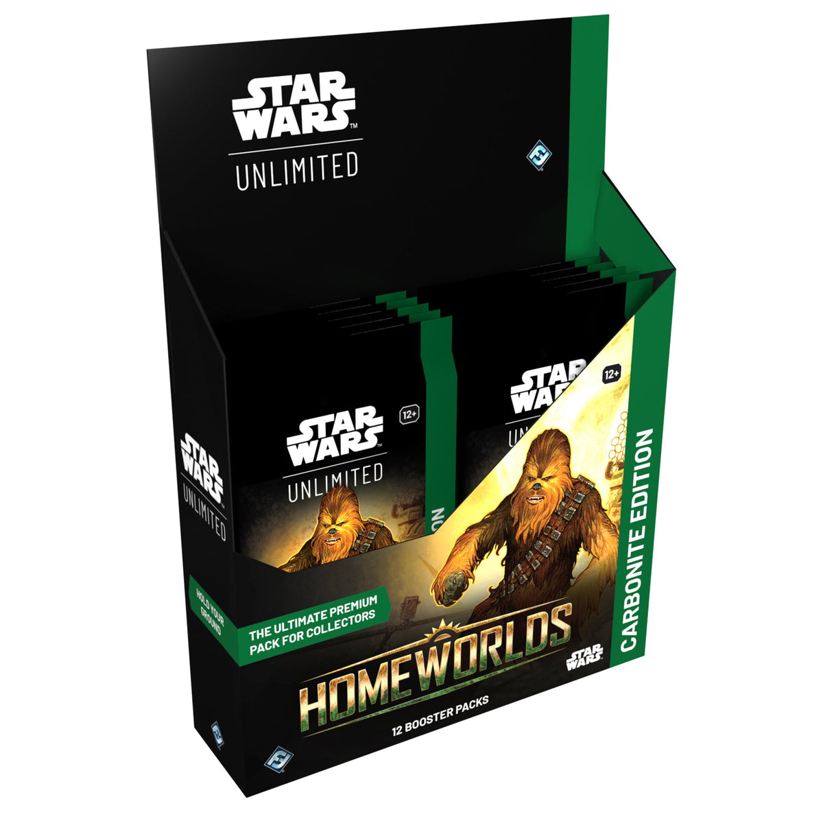 Star Wars: Unlimited Homeworlds Carbonite Booster Display