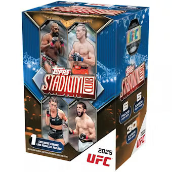 2025 Topps Stadium Club UFC Value Box — Sports Trading Cards