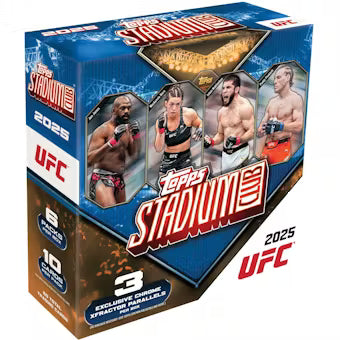 2025 Topps Stadium Club UFC Mega Box — Sports Trading Cards
