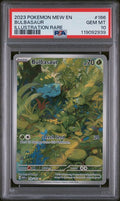 2023 Pokemon Scarlet & Violet 151 IR Bulbasaur #166 PSA 10