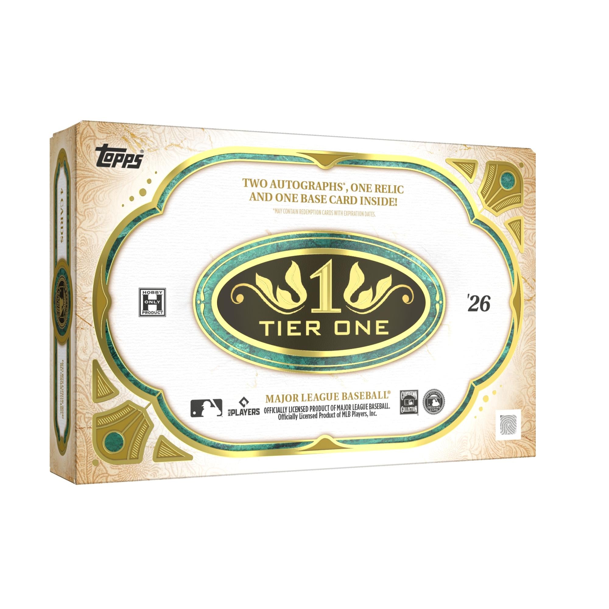 2026 Topps Tier One Baseball Hobby Box — Sports Trading Cards
