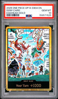 2026 One Piece OP14-EB04 English Don!! Card Egghead Gold  PSA 10