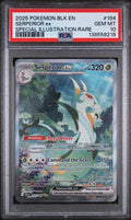 2025 POKEMON BLK EN-BLACK BOLT #164 SERPERIOR ex SPECIAL ILLUSTRATION RARE PSA 10