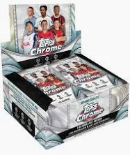 Topps Chrome UEFA Club Competitions Jumbo Hobby box — Sports Trading Cards