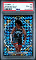 2022 PANINI MOSAIC STAINED GLASS #4 JALEN WILLIAMS PSA 10 — Sports Trading Cards