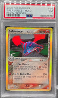 2005 Pokemon EX Delta Species Salamence Holo #14/113 PSA 7