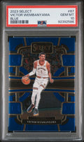 2023 PANINI SELECT #87 VICTOR WEMBANYAMA BLUE PSA 10