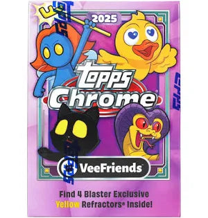 2025 Topps Chrome VeeFriends Value Box — Trading Cards