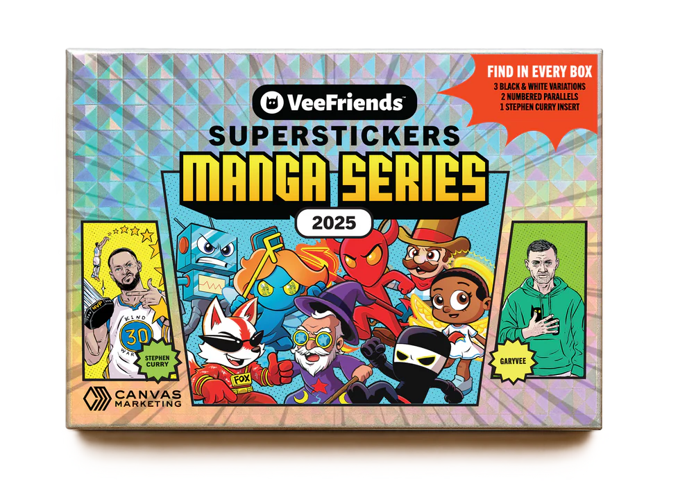 VeeFriends Superstickers Manga Series Box — Trading Cards